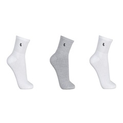 Kit de Meias Cano Médio Lupo Sport com 3 Pares - Adulto - Foto 1