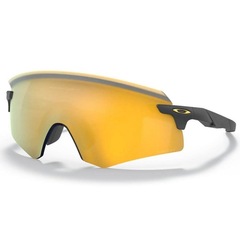 Óculos de Sol Oakley Encoder Matte Carbon W/ Prizm 24k - Unissex - Foto 1