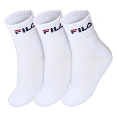 Kit de Meias Cano Médio Fila Tripack com 3 Pares - Adulto - Foto 2