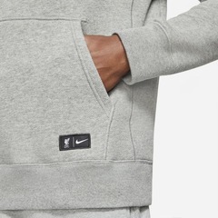 Blusão com Capuz Liverpool Nike Sportswear Heritage - Masculino - Foto 4