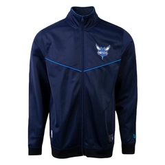 Jaqueta New Era Track Charlotte Hornets - Masculina - Foto 1