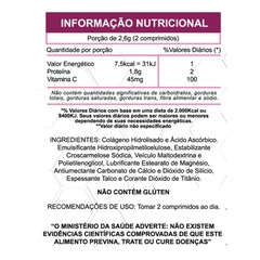 Colágeno Hidrolisado com Vitamina C Duom 1000mg - 120 Comprimidos - Foto 2