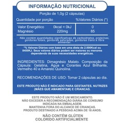 Magnésio Dimalato Duom 100% Puro Super Mineral - 60 Cápsulas - Foto 2