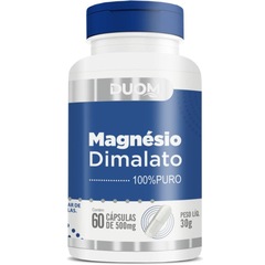 Magnésio Dimalato Duom 100% Puro Super Mineral - 60 Cápsulas - Foto 1