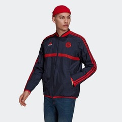 Jaqueta sem Capuz do FC Bayern Icons adidas - Masculina - Foto 2