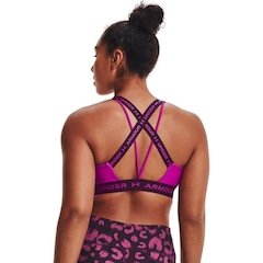 Top Fitness Under Armour Crossback Low - Feminino - Foto 3