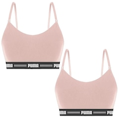 Kit Tops Fitness Puma Modal Stretch - 2 unidades - Feminino - Foto 1