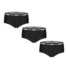 Kit de Calcinhas Puma Mini Boxer - Adulto - 3 Unds - Foto 1