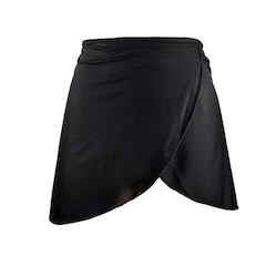 Saia para Balé Ritmus Transpassada Longa - Feminina - Foto 1