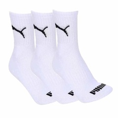 Kit Meias Cano Médio Puma Esportiva com 9 pares - Feminina - Foto 2