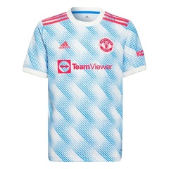 Camisa 2 do Manchester United 21/22 adidas - Infantil - Foto 1
