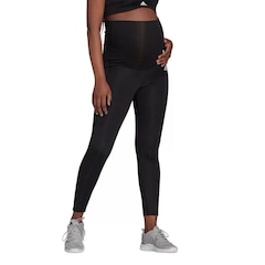 Calça Legging adidas Maternity D2m - Feminina - Foto 1