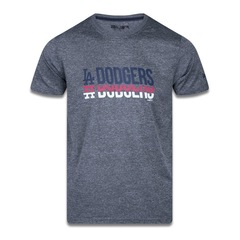Camiseta New Era Los Angeles Dodgers MLB Urban Tech Clone - Masculina - Foto 1