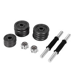 Pares de Halteres Dumbbell Ajustável Iron Cast até 15kg - Foto 16