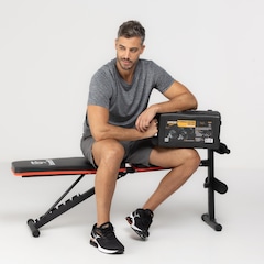 Pares de Halteres Dumbbell Ajustável Iron Cast até 15kg - Foto 8