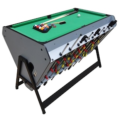 Mesa Multijogos 3 em 1 Pebolim Bilhar e Sinuca Winmax - Foto 1