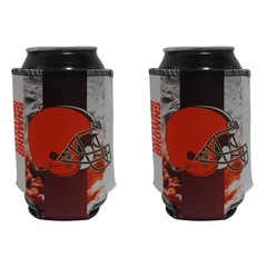 Porta Latinhas NFL Neoprene Cleveland Browns - Foto 2