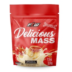 Hipercalórico Delicious Mass FTW - Pudim de Leite Condensado - 3Kg - Foto 1