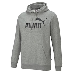 Blusão Puma com Capuz Masculino Essentials Big Logo - Foto 1