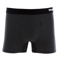 Cueca Boxer Mash Risca de Giz Microfibra Elástico - Masculina - Foto 1