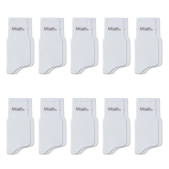 Kit de Meias Cano Curto Mash Esportiva -10 pares - Adulto - Foto 1