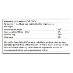 Clear Whey Cellgenix - Chocolate - 900g - Foto 3