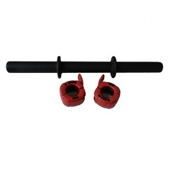 Barra Halter Ahead Sports Texturizada Oca com Presilhas - 40cm - Foto 5