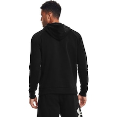 Blusão de Moletom com Capuz Under Armour Rival Fleece Big Logo HD - Masculino - Foto 3