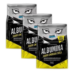 Albumina Proteína Pura - Limonada Suíça - 500g - 3 unidades - Foto 1