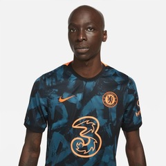 Camisa Chelsea Iii 21/22 Nike Stadium - Masculina - Foto 5