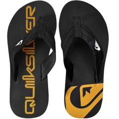 Chinelo Quiksilver Layback Sig - Masculino - Foto 1