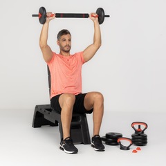 Halteres Ahead Sports 6 em 1 - 15Kg - Foto 2