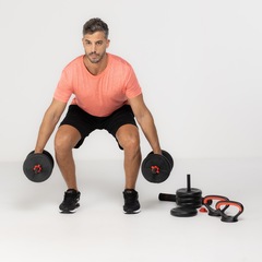 Halteres Ahead Sports 6 em 1 - 15Kg - Foto 9