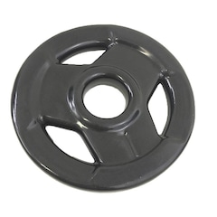 Anilha Ahead Sports Sport Emborrachada Furo Standad - 1kg - Foto 1