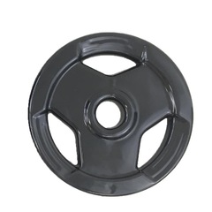 Anilha Sport Emborrachada Furo Standad Ahead Sports 3kg Pret - Foto 4