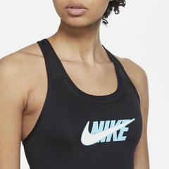 Top Fitness Nike Dri-FIT Swoosh Icon Clash - Feminino - Foto 3