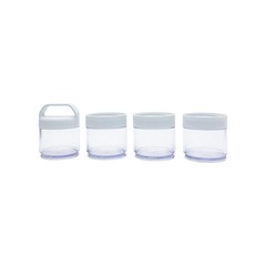 Estojo Multiuso Suplementos 4 Peças Acoplável Prottector - Foto 2
