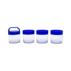 Estojo Multiuso Suplementos 4 Peças Acoplável Prottector - Foto 2