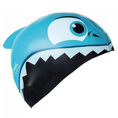 Touca de Natação Speedo Shark Cap Tubarão - Infantil - Foto 2
