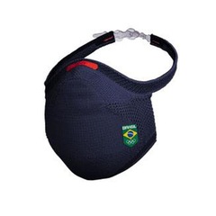 Kit de Máscara de Proteção Fiber Knit Air Cob + 30 Filtros de Proteção + Suporte - - Unissex - Foto 1