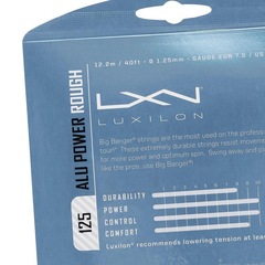 Corda Luxilon Alu Power 16L 1.25mm Rough - Set Individual - Foto 4