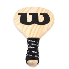 Kit Frescobol Wilson Logo Pinus - 2 Raquetes e 1 Bola - Foto 4