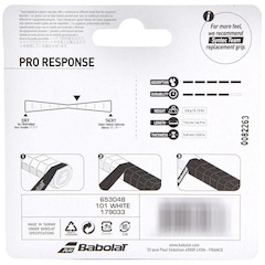 Overgrip Babolat Pro Response X3 Branco - Foto 4