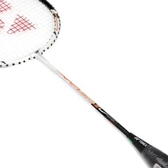 Raquete de Badminton Yonex Muscle Power 2 Branca Preta e Laranja - Foto 3