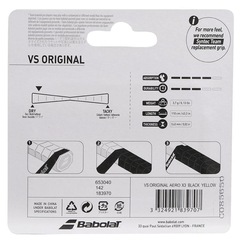 Overgrip Babolat  VS Original X3 Preto e Amarelo - Foto 4