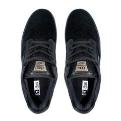 Tênis OUS Naccarato All Black Gold Essencial - Masculino - Foto 2