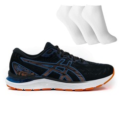 Tênis Asics Gel Cumulus 23 - Masculino + 3 pares de meia - Foto 1