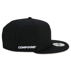 Boné Aba Reta New Era 9Fifty NBA Logo NBA Compound - Snapback - Adulto - Foto 6