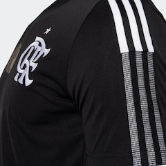 Camisa do Flamengo Excelência Negra adidas - Masculina - Foto 5