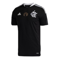 Camisa do Flamengo Excelência Negra adidas - Masculina - Foto 1